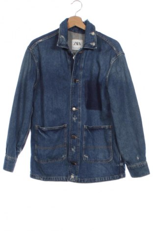 Geacă de bărbati Zara, Mărime XS, Culoare Albastru, Preț 115,79 Lei
