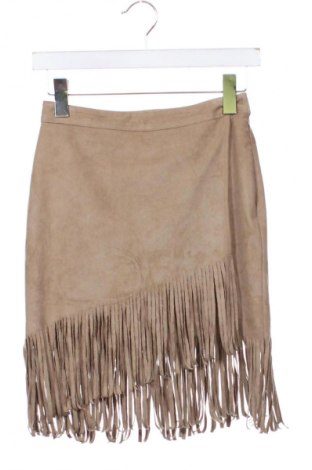 Spódnica Abercrombie & Fitch, Rozmiar XS, Kolor Beżowy, Cena 94,25 zł