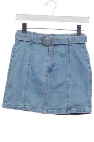 Пола Bershka, Размер XS, Цвят Син, Цена 28,99 лв.