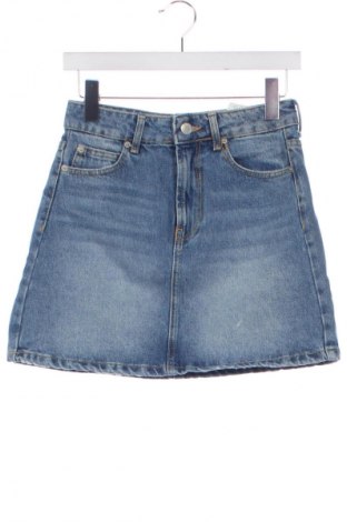 Пола Bershka, Размер XS, Цвят Син, Цена 29,00 лв.