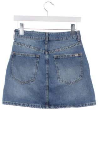 Пола Bershka, Размер XS, Цвят Син, Цена 29,00 лв.