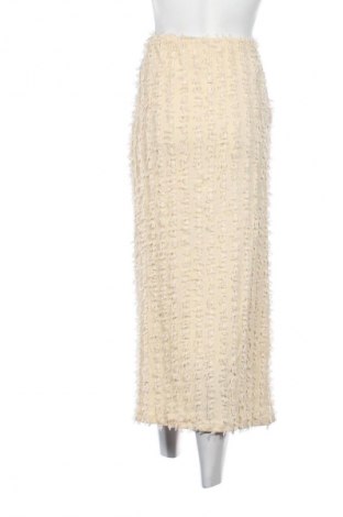 Fustă H&M, Mărime L, Culoare Ecru, Preț 60,53 Lei