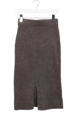 Rock H&M, Größe XS, Farbe Grau, Preis 12,99 €