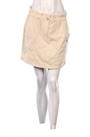 Fustă Pull&Bear, Mărime M, Culoare Bej, Preț 82,00 Lei