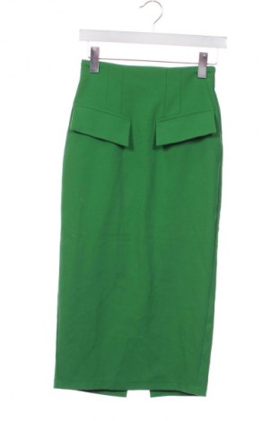 Szoknya Zara, Méret XS, Szín Zöld, Ár 5 989 Ft