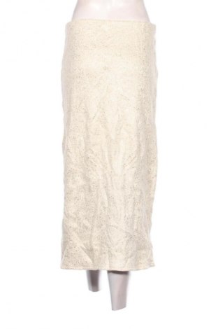 Spódnica Zara, Rozmiar L, Kolor ecru, Cena 81,99 zł