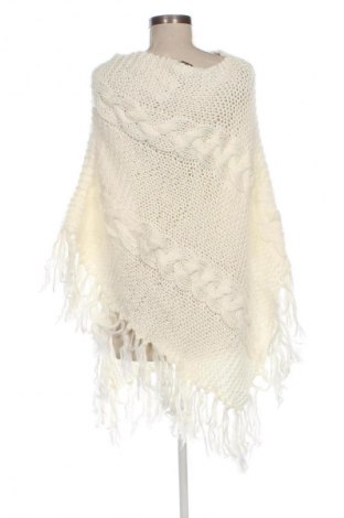 Poncho Boysen's, Größe M, Farbe Ecru, Preis 14,99 €