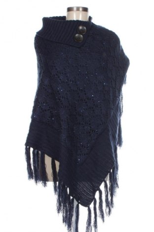 Пончо NEW COLLECTION, Размер L, Цвят Син, Цена 30,99 лв.