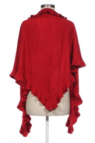 Poncho Purset, Größe M, Farbe Rot, Preis € 15,99