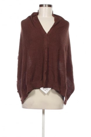 Poncho Unbranded, Größe XS, Farbe Braun, Preis € 13,99