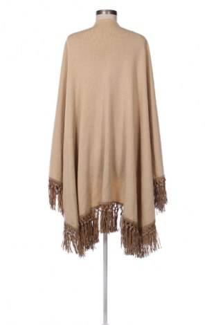 Пончо Unbranded, Размер M, Цвят Бежов, Цена 28,88 лв.
