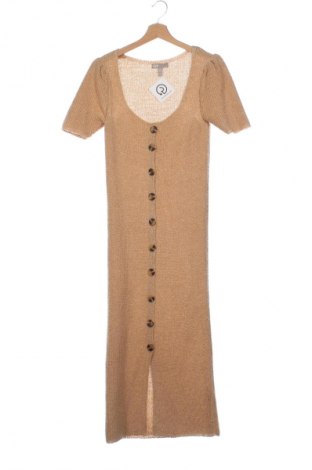 Kleid ASOS, Größe XXS, Farbe Beige, Preis € 24,49
