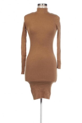 Рокля Amisu, Размер XS, Цвят Кафяв, Цена 21,99 лв.