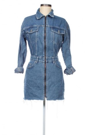 Rochie Bershka, Mărime XS, Culoare Albastru, Preț 92,99 Lei