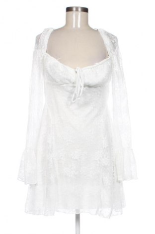 Kleid Gina Tricot, Größe M, Farbe Weiß, Preis 41,99 €