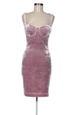 Рокля Guess, Размер S, Цвят Пепел от рози, Цена 96,99 лв.