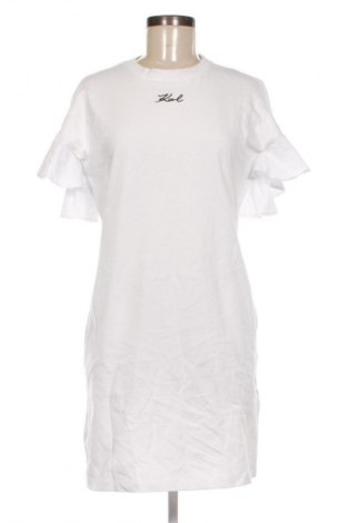 Рокля Karl Lagerfeld, Размер S, Цвят Бял, Цена 309,99 лв.
