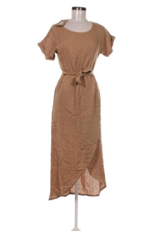 Šaty  Le Monde Du Lin, Veľkosť M, Farba Hnedá, Cena  91,95 €