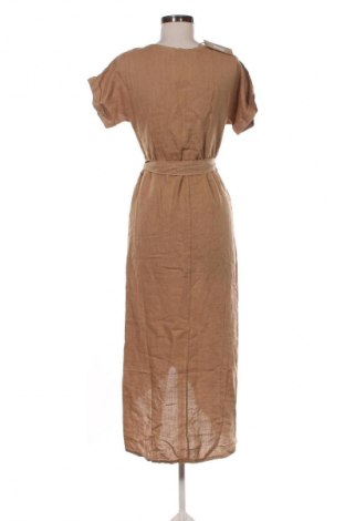 Šaty  Le Monde Du Lin, Veľkosť M, Farba Hnedá, Cena  91,95 €