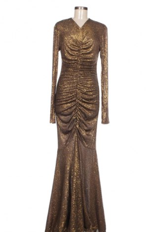 Šaty  Norma Kamali, Velikost M, Barva Zlatistá, Cena  3 599,00 Kč
