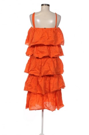 Рокля Nualy, Размер L, Цвят Оранжев, Цена 82,00 лв.