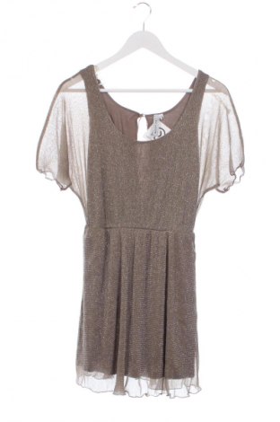 Рокля Rainbow, Размер XXS, Цвят Бежов, Цена 39,00 лв.