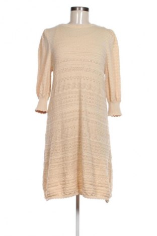 Рокля Reserved, Размер L, Цвят Бежов, Цена 31,99 лв.