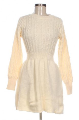 Рокля SHEIN, Размер M, Цвят Екрю, Цена 17,99 лв.