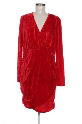 Рокля SHEIN, Размер XL, Цвят Червен, Цена 22,99 лв.