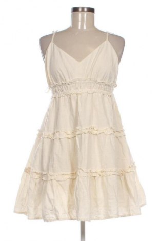 Рокля Stradivarius, Размер XL, Цвят Бежов, Цена 50,99 лв.