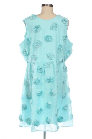 Kleid Vero Moda, Größe XXL, Farbe Blau, Preis 41,99 €