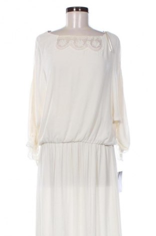 Kleid Zara, Größe L, Farbe Ecru, Preis 39,39 €