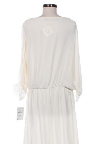 Kleid Zara, Größe L, Farbe Ecru, Preis 39,39 €