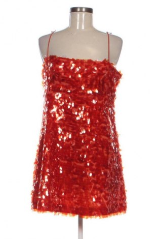 Kleid Zara, Größe L, Farbe Rot, Preis 13,80 €