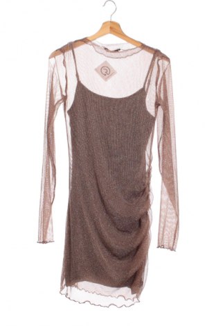 Kleid Zara, Größe S, Farbe Braun, Preis 37,42 €