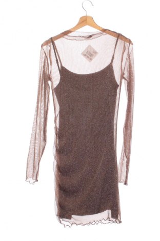 Kleid Zara, Größe S, Farbe Braun, Preis 37,42 €