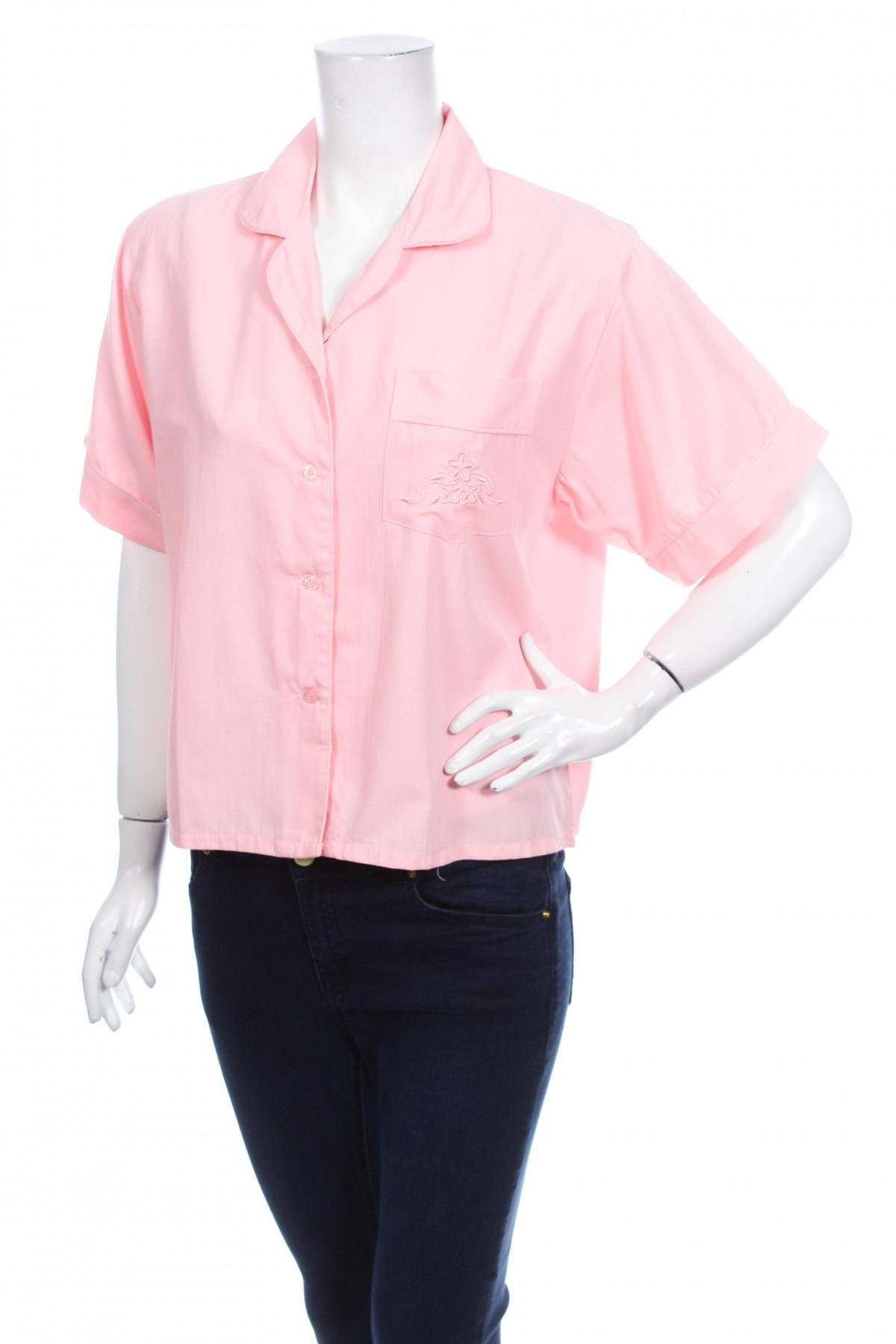 Γυναικείο πουκάμισο, Μέγεθος L, Χρώμα Ρόζ , Τιμή 9,28 €
