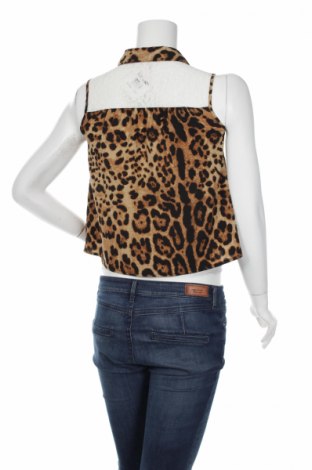 Γυναικείο πουκάμισο Wow, Μέγεθος XS, Χρώμα Καφέ, Τιμή 9,28 €