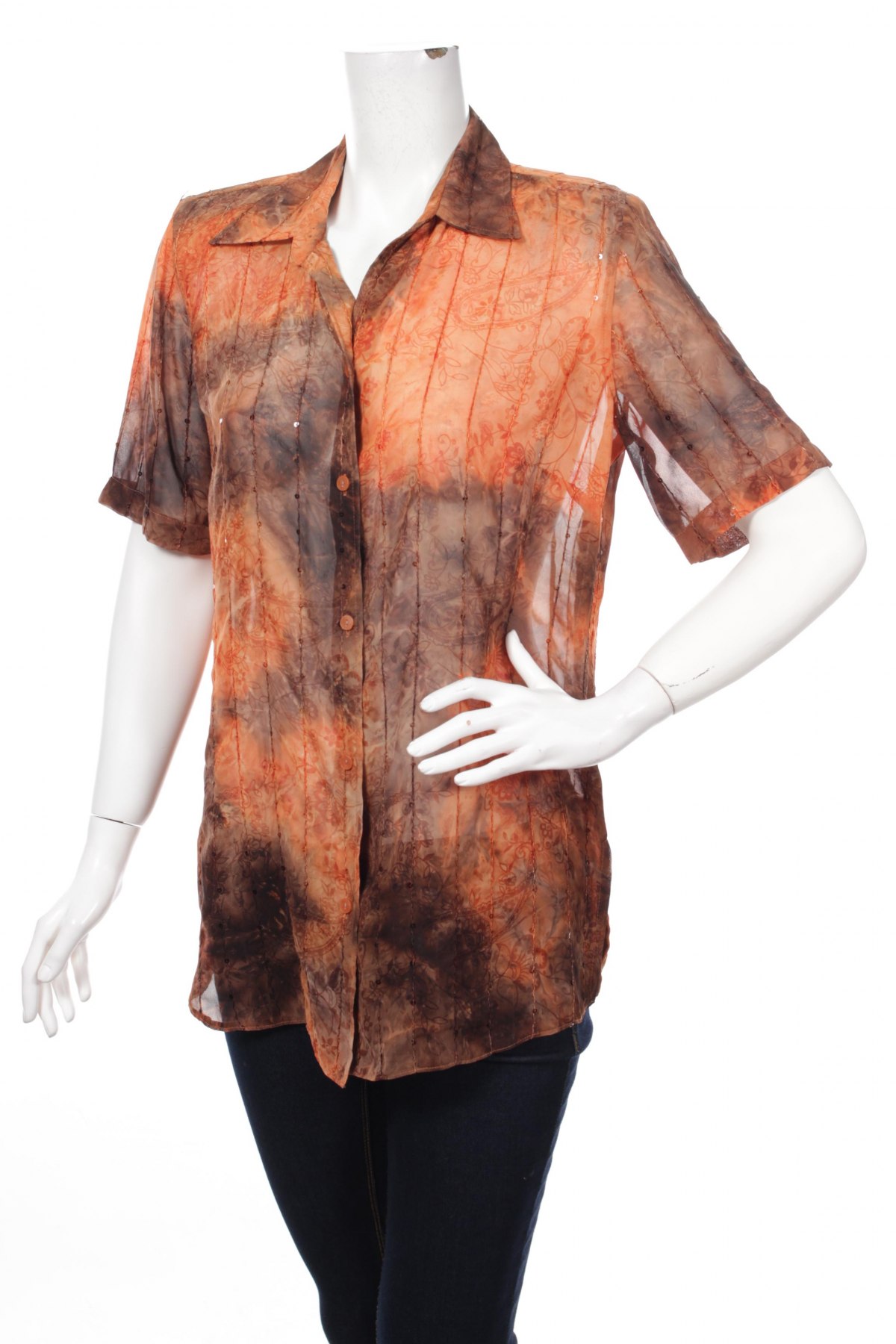 Γυναικείο πουκάμισο Canda, Μέγεθος L, Χρώμα Πολύχρωμο, Τιμή 9,90 €