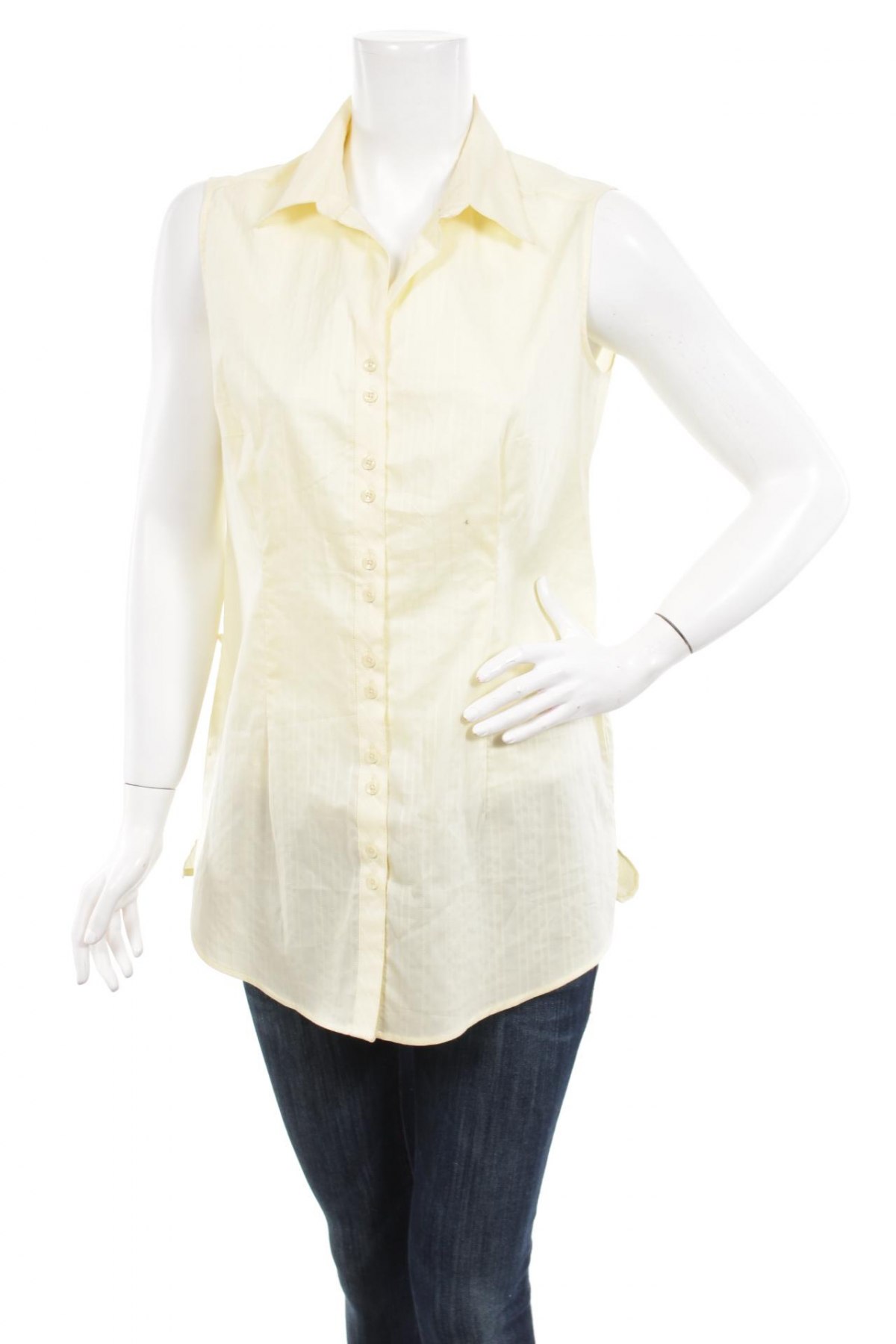 Γυναικείο πουκάμισο Charles Vogele, Μέγεθος L, Χρώμα Κίτρινο, Τιμή 9,28 €