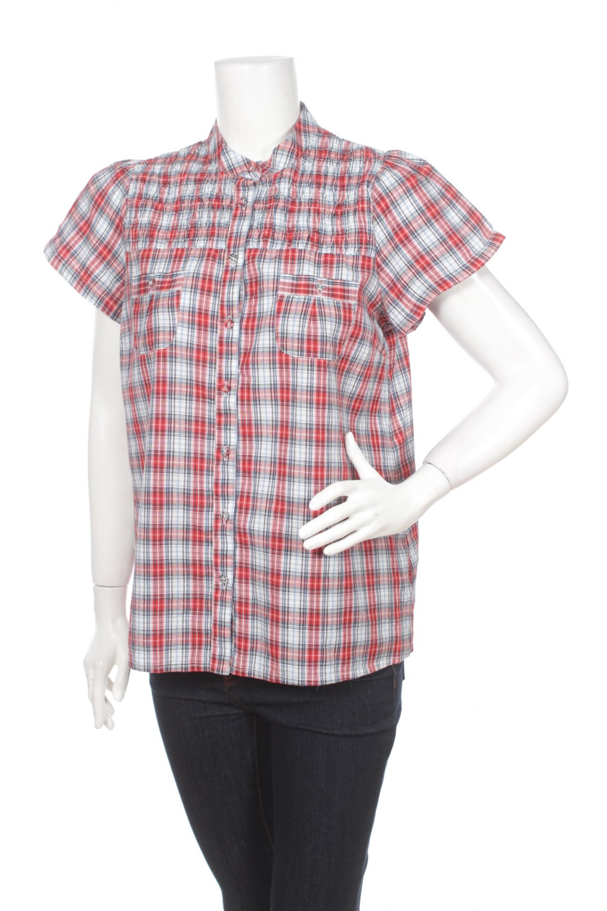Γυναικείο πουκάμισο Gina Tricot, Μέγεθος L, Χρώμα Πολύχρωμο, Τιμή 9,90 €