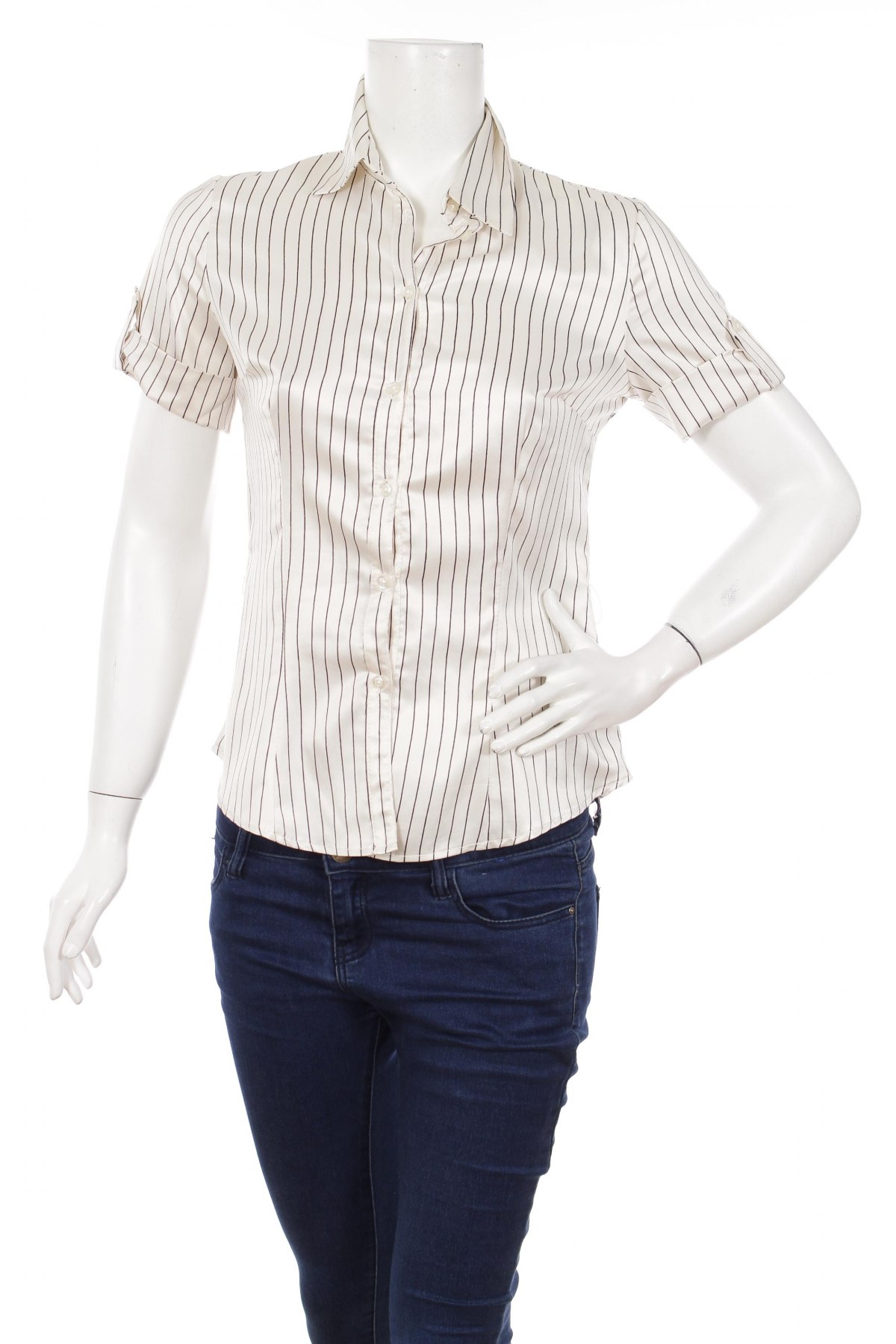 Γυναικείο πουκάμισο H&M, Μέγεθος M, Χρώμα Λευκό, Τιμή 11,34 €