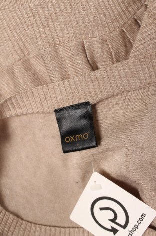 Дамски пуловер Oxmo, Размер M, Цвят Бежов, Цена 6,25 лв.