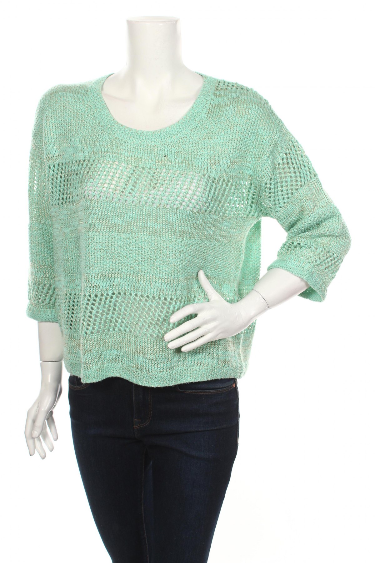 Дамски пуловер Casa Blanca, Размер M, Цвят Зелен, Цена 6,25 лв.