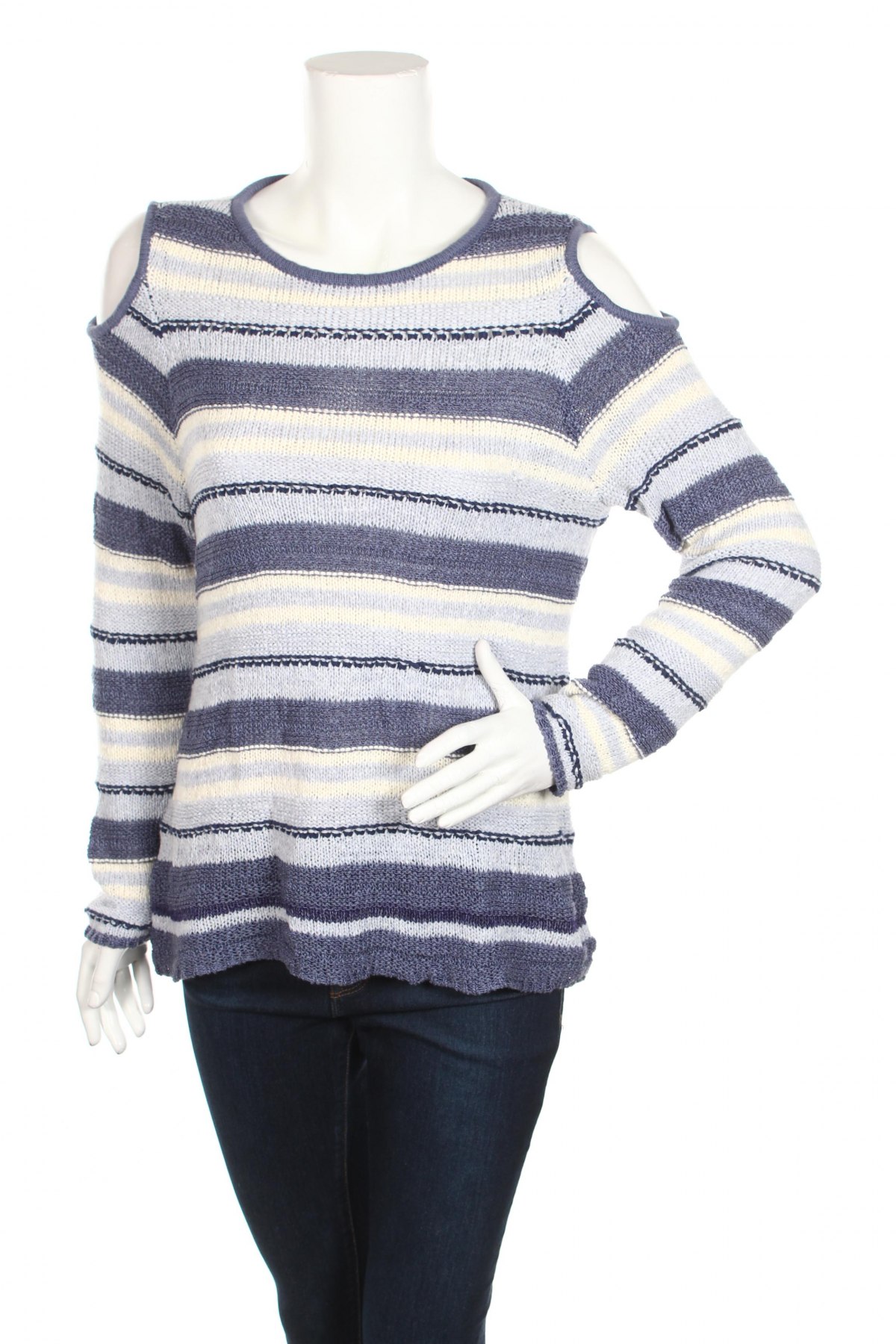 Дамски пуловер Debenhams, Размер L, Цвят Син, Цена 5,75 лв.