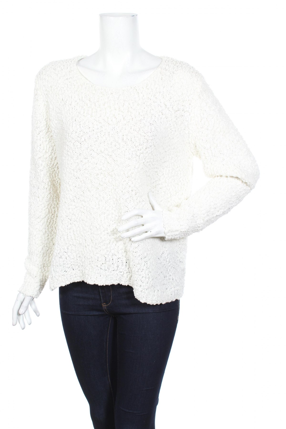 Дамски пуловер My Own, Размер L, Цвят Бял, Цена 6,75 лв.