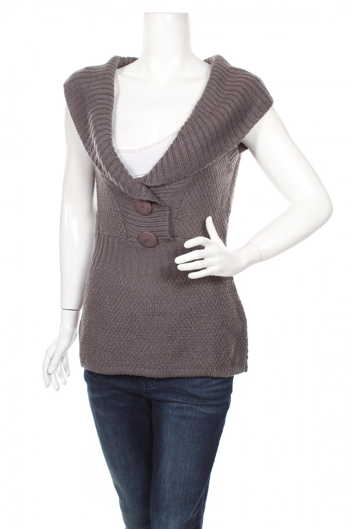 Дамски пуловер Xanaka, Размер M, Цвят Черен, Цена 5,50 лв.