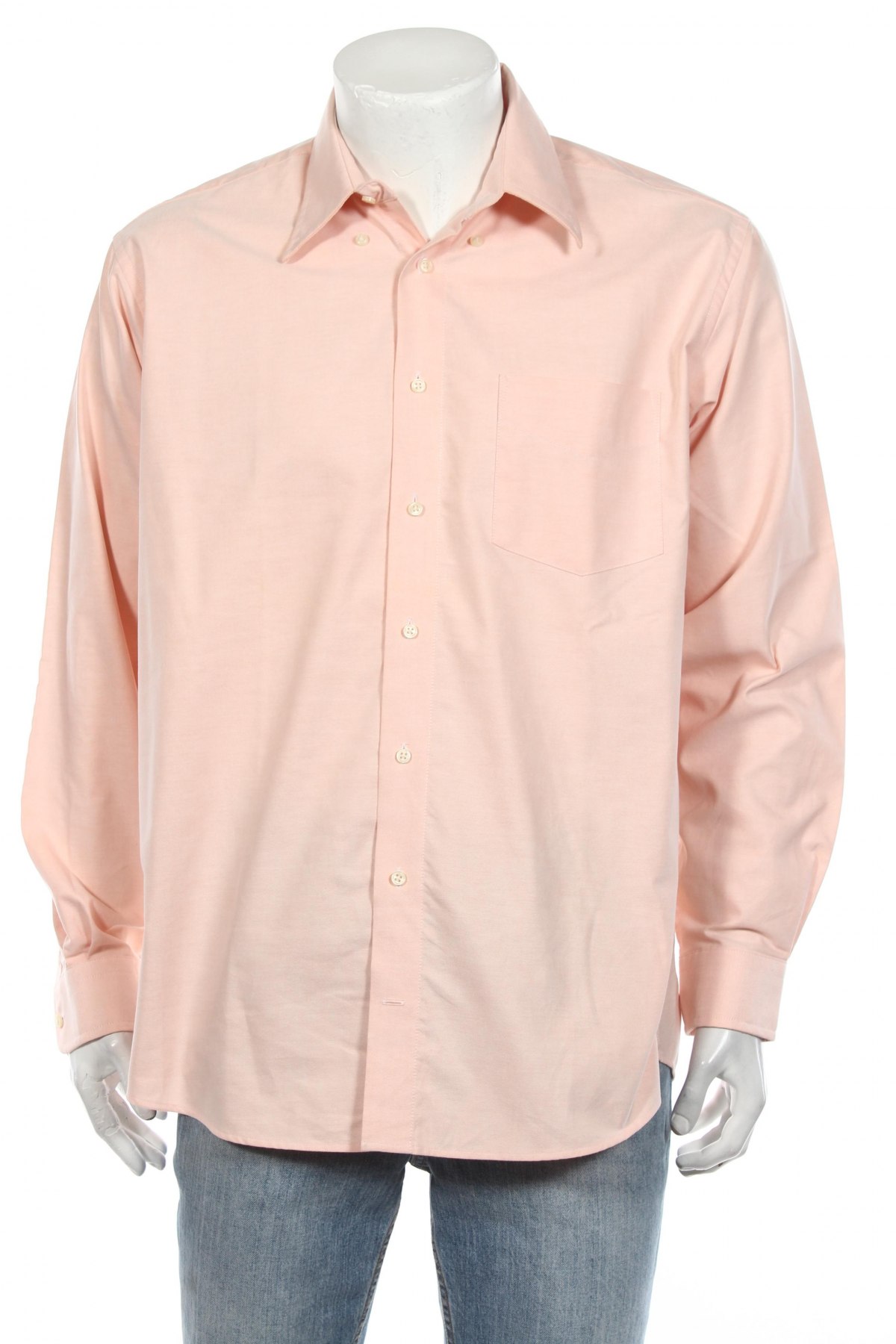Мъжка риза, Размер L, Цвят Розов, Цена 4,75 лв.