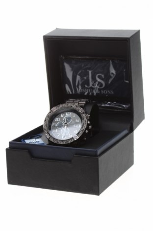 Ρολόι Joshua & Sons, Χρώμα Γκρί, Μέταλλο, Τιμή 308,90 €