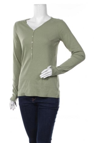 Дамска блуза Esprit, Размер L, Цвят Зелен, 94% памук, 6% еластан, Цена 43,50 лв.